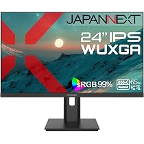 JAPANNET ディスプレイ　 本体とアームのセット　（２４インチ） Amazon.co.jp: JAPANNEXT 24インチ IPSパネル搭載 WUXGA(1920x1200